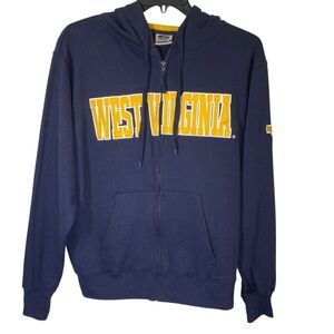 Stadium Athletic West Virginia Mountaineers Men's size Medium Full-Zip Hoodie